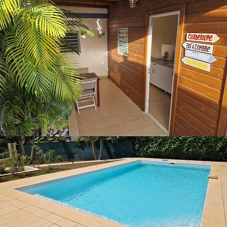 F2 Zen & Green - Piscine Et Confort Baie-Mahault Dış mekan fotoğraf