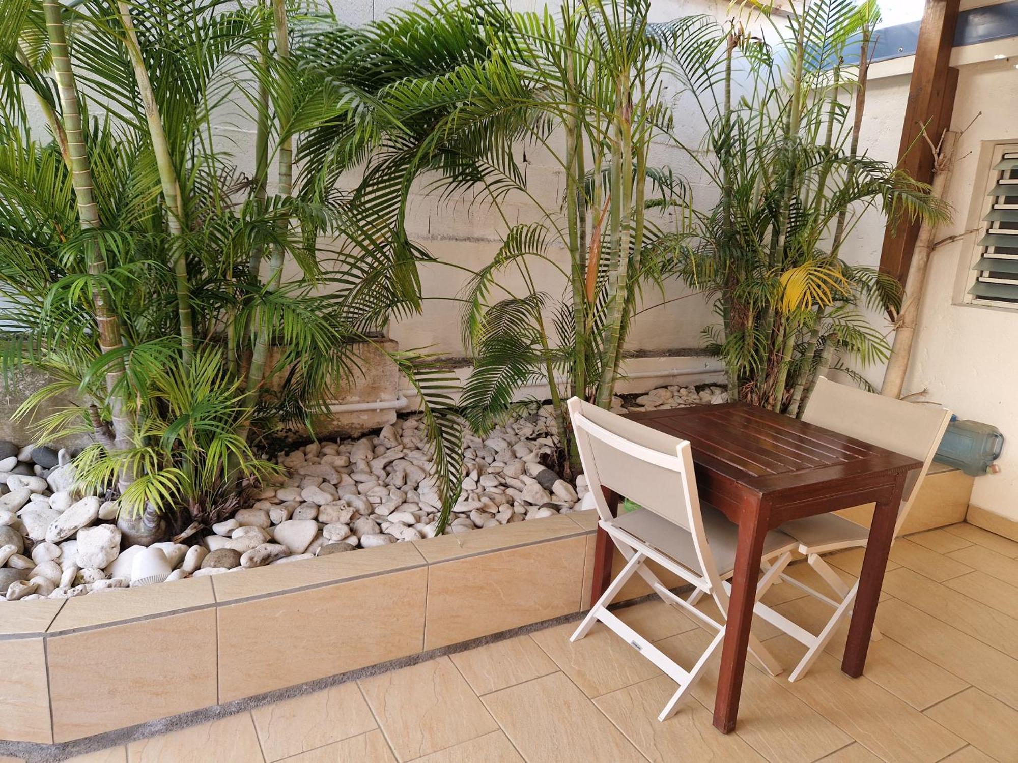 F2 Zen & Green - Piscine Et Confort Baie-Mahault Dış mekan fotoğraf